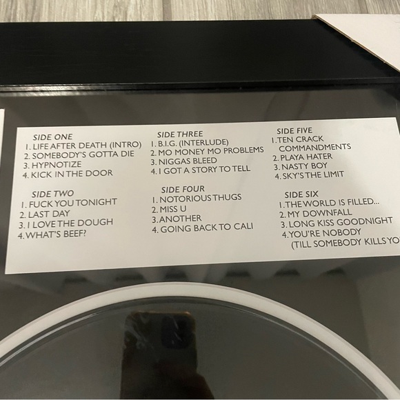 The Notorious B.I.G. Life After Death Framed Album Art - Picture 5 of 6